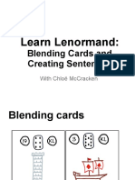 Learn Lenormand BlendingSentences