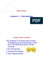 Lecture 1 - Introduction