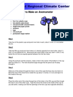 How To Make An Anemometer