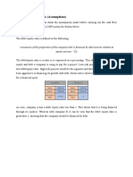 Cash Flow Analysis (Assumptions) : 2. Debt/ Equity Ratio