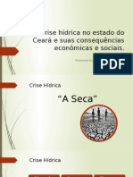 (Direto) A Crise Hídrica No Estado Do Ceará