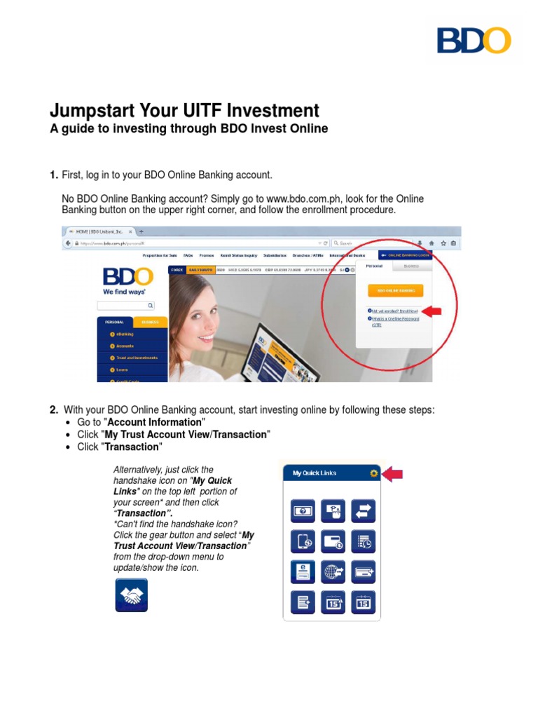 BDO UITF Investment Guide | PDF
