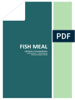 Fish Meal Manufacture