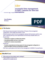 SAP Time Management Redesign PDF