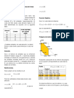 Programación Lineal. Método Gráfico.