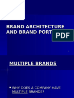 Brand Architecture and Brand Portfolio