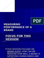 Measuring Performance of A Brand