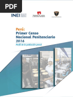 Primer censo nacional penitenciario 2016