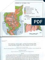 The Lithologic Stratigraphic and Structural Setting of The Giant Antamina Coopper Zinc Skarn Depositep Ancash Peru