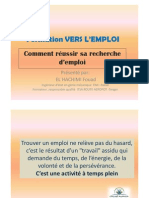 Presentation 2 Reussir Recherche Emploi