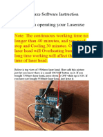 Laseraxe Software Instruction New