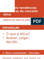 Principais Tendências Filosóficas Do Conceito de Ética