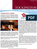 Tockington Tracker: Headmaster'S Corner