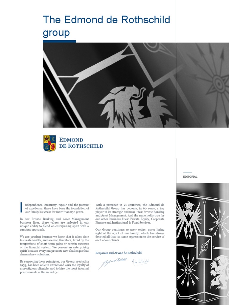 Edmond de Rothschild | PDF | Private Equity | Rothschild Family