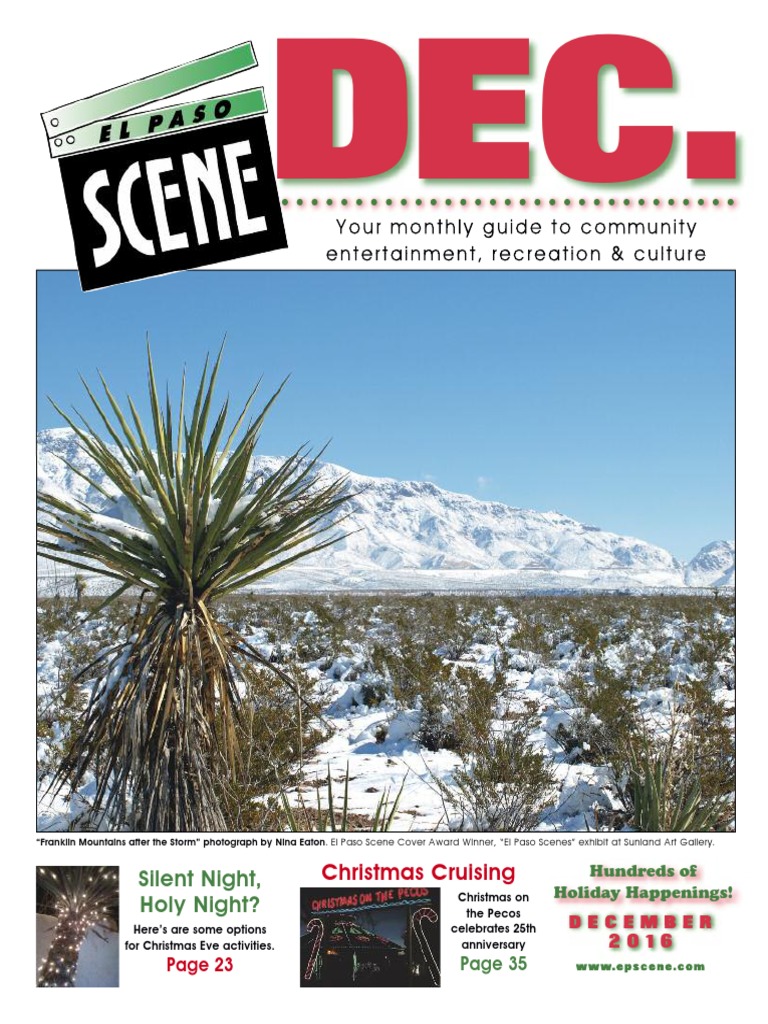 El Paso Scene December 2016 | El Paso | Christmas