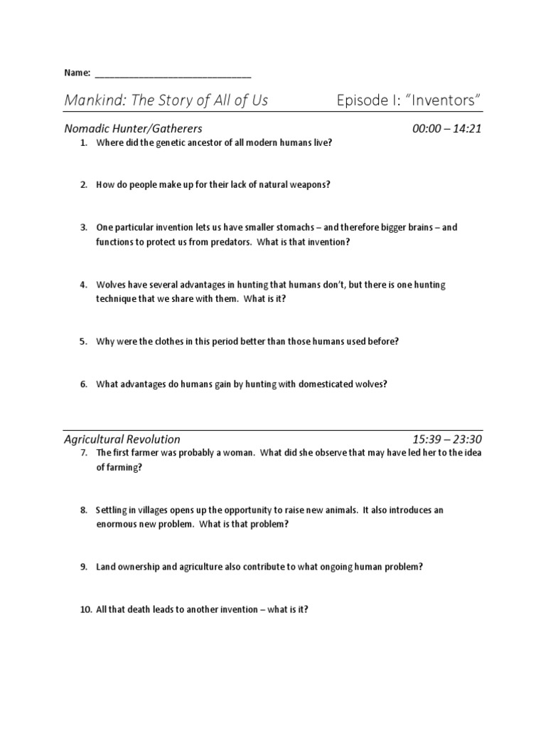 worksheet Mankind The Story Of All Of Us Worksheet Answers mankind the story of all us aztec christopher columbus