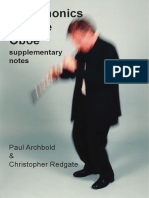 Multiphonics and The Oboe Supplementary Notes PDF