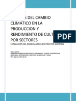 Efectos Del Cambio Climatico en La Agricultura