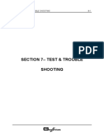 Section 7 - Test & Trouble Shooting 8-1