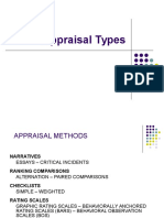 Appraisal Types