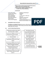 Kontrak Perkuliahan Praktikum Parasitologi II