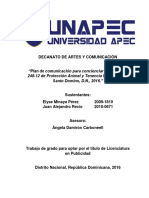 Plan de comunicación para concienciar sobre la Ley 248-12 de Protección Animal y Tenencia Responsable, Santo Domino, D.N., 2016..pdf