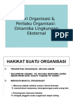 Bab 1. Organisasi Dan Lingkungan