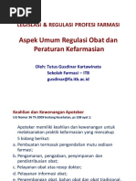 Download Aspek Legislasi  Regulasi Dalam Profesi Farmasi by syafira SN333053006 doc pdf