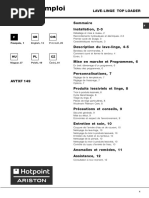 Manual Ariston Avtxf 149 PDF