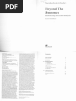 Beyond The Sentence PDF | PDF