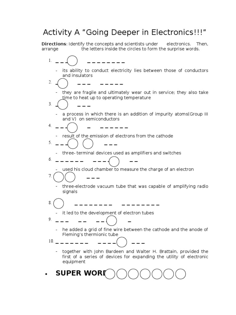 Key Concepts in Electronics Explained | PDF | Science & Mathematics ...