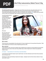 Download Tipsdietsmartcom-Rahasia Cara Diet Ala Prilly Latuconsina Bobot Turun 5 Kg by rudmustain_734243705 SN333060091 doc pdf