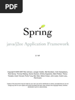 Learn Spring Framework