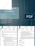 Prosedur Tetap & Protokol Uji Stabilitas