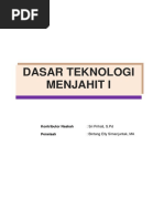 Download Dasar Teknologi Menjahit 1 by nus SN333064604 doc pdf