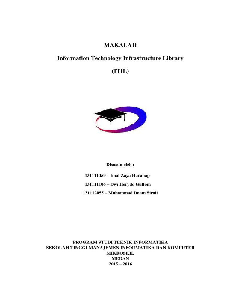 Information Technology Infrastructure Library Itil Pdf
