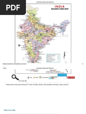 Indian Railway Atlas Pdf India Railway Zonal Map, Indian Railway Zones | Pdf | Rail Transport |  Railway Companies