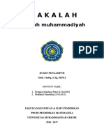 Makalah AIK - Sejarah Muhammadiyah