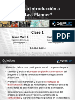 Gepuc - Curso Last Planner v2 2 Clase 1 Santiago 2013-04-04 v1