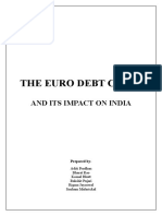 Eurozone Crisis - Impact On India