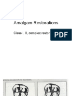 Amalgam Restorations