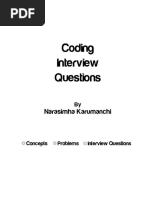 Coding Interview Questions ToC