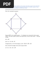 Circles Are Drawn With Four Vertices as the Center