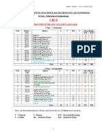 Cbcs_syllabus Mech i & II Yr Book Format