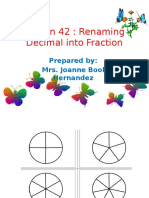 Renaming Decimal into Fraction