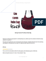 Sewing Tutorial the Raven Hobo Bag by Shoriameshiko-d6m49j7