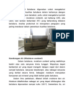 Pengertian Moisture Content