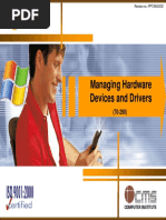 10 Managing Hardware Devices and Drivers