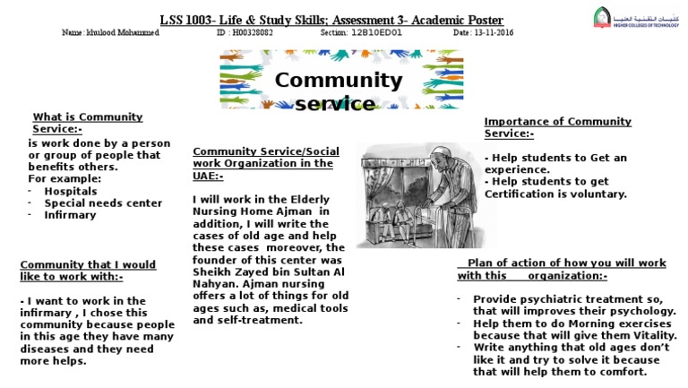 Template - Community Service 1 | PDF