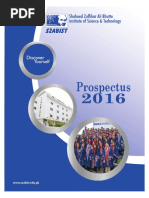 Szabist Prospectus